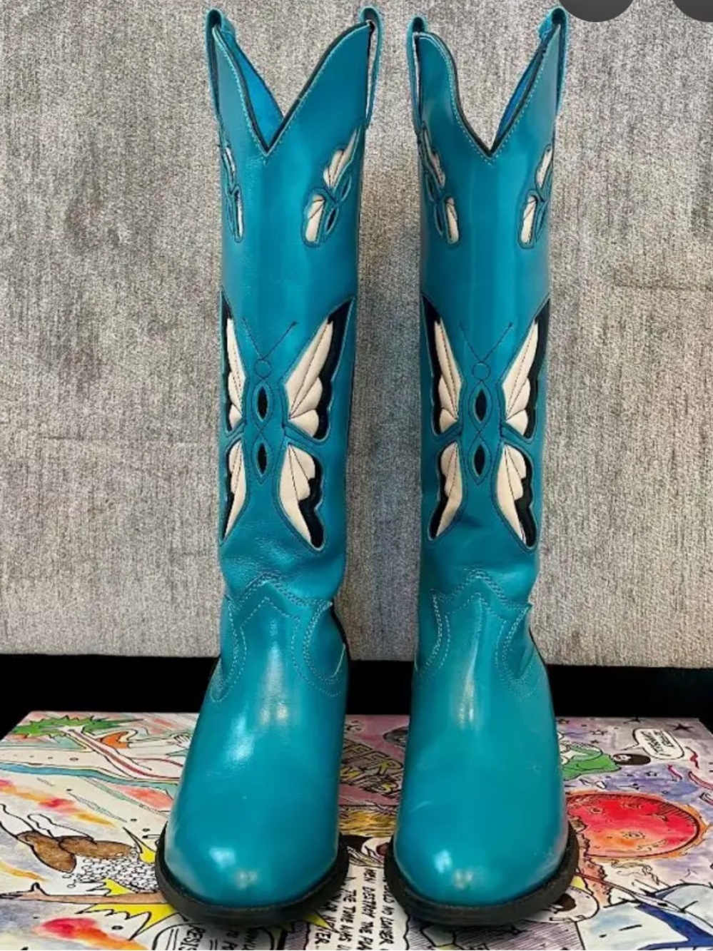 Jeffrey Campbell Butterfly Cowboy Boots